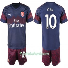 Fotbalové dresy Arsenal FC Mesut Ozil 10 Dětské Venkovní Dres 2018/19 Krátký Rukáv